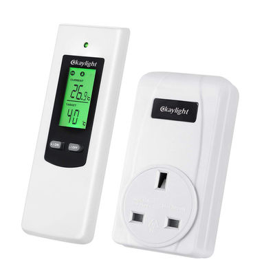 качество  Wireless Temperature Monitor Temperature Control Auto Digital Plug Room Thermostat LCD Display for Heating and Cooling завод